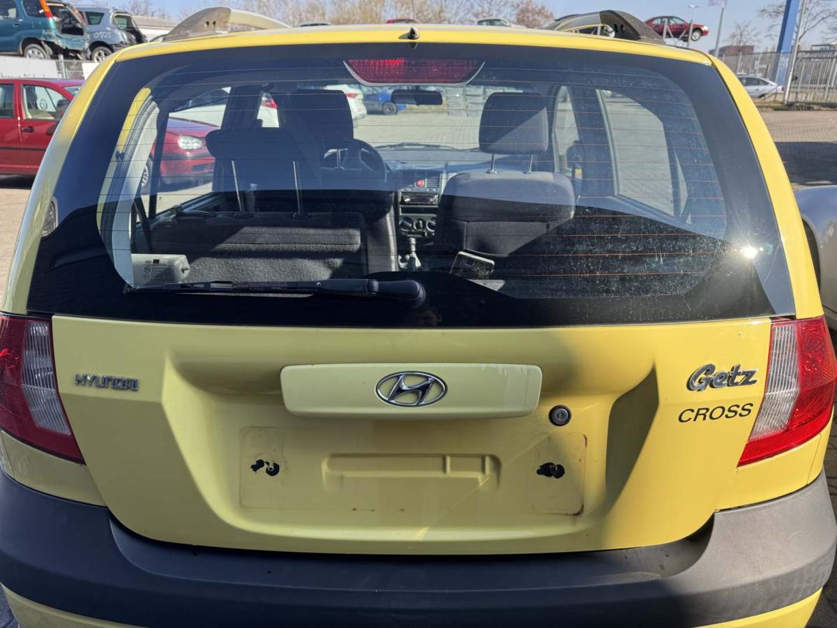 Hyundai Getz Cross original Heckklappe mit Heckscheibe 3W Willow Green Bj.2008